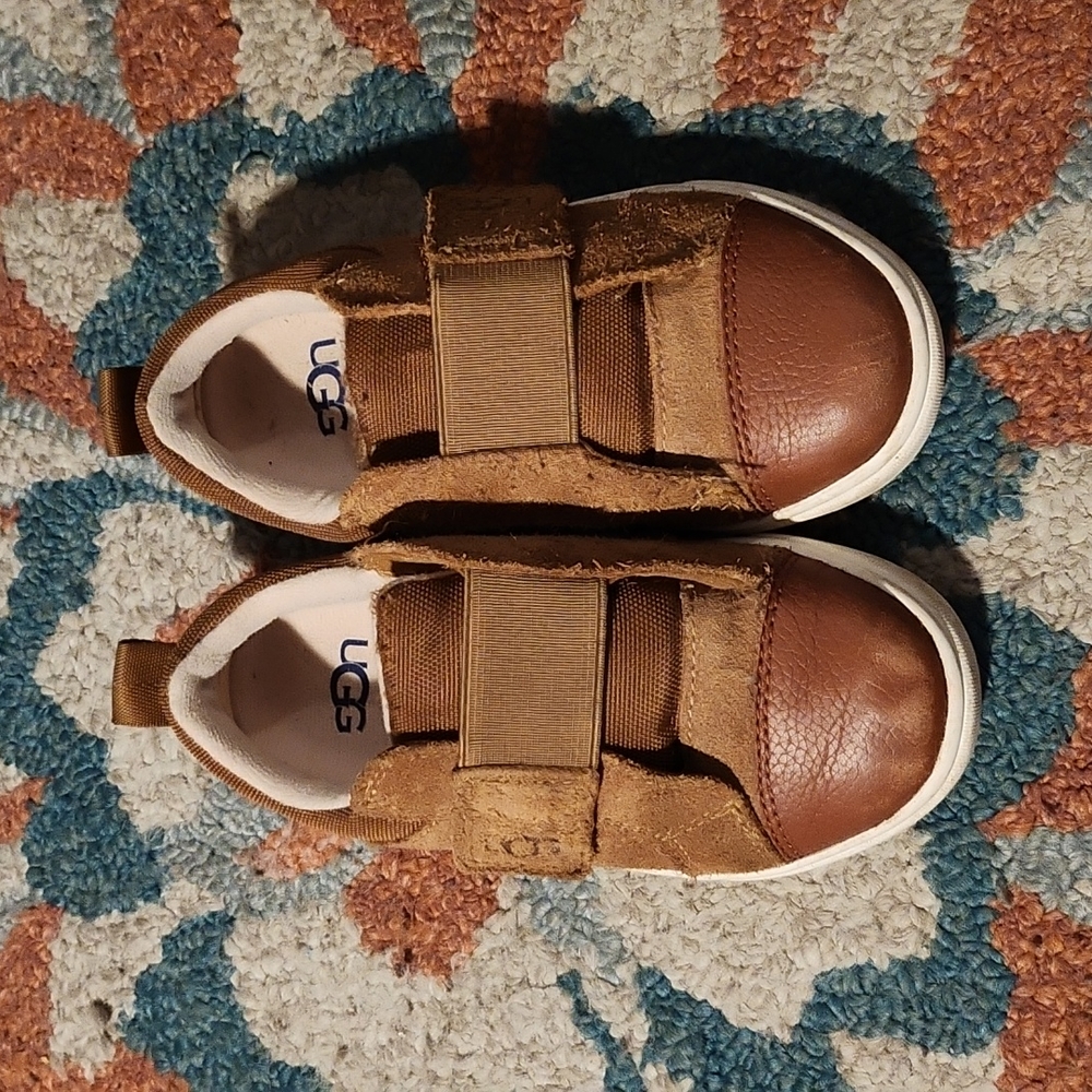 Kids Leather Ugg Shoes